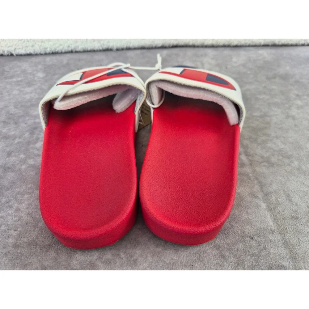 Champion Kids IPO Split Slides Red White Blue Youth Size 4 CP101335Y